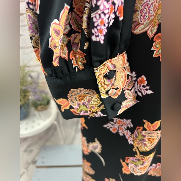 NWOT Who What Where By Target High Neck Floral Maternity Dress Size M - Picture 6 of 11